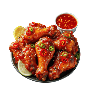 Chicken Hot Wings 3Pcs (Meal)